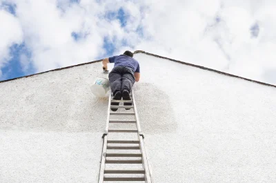 Peinture extérieure à Liry — façades et ravalement